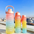 Kit 3 Garrafa De Água 2L 900ml 300ml Com Adesivos - comprar online