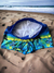 SUNGA BOXES MASCULINA ESTAMPA PAISAGEM COLORIDA DE PRAIA DE BANHO ALEATÓRIAMENTE