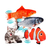 Peixe Elétrico Que Se Mexe Brinquedo Para Gatos