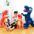 Dinossauros REX Super Brinquedo Dinossauro Fofo, 75cm, 100cm, 40cm