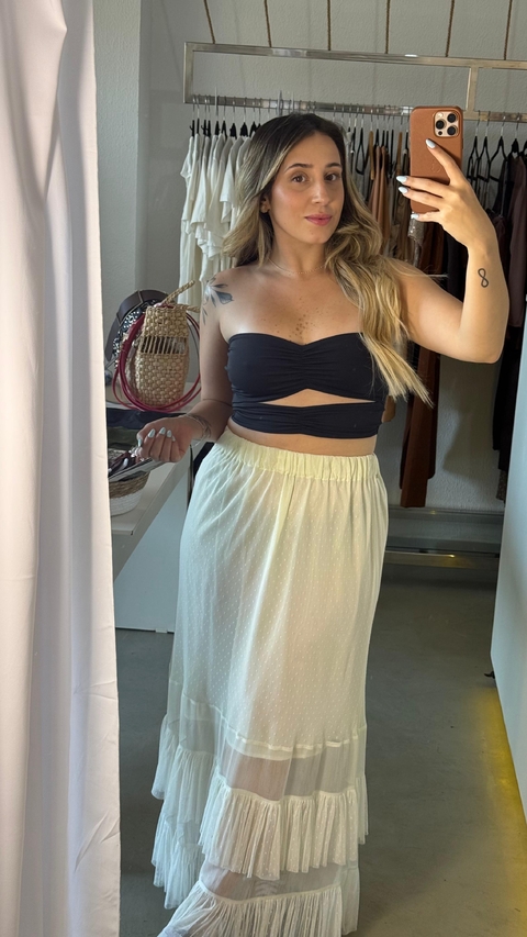 Saia Caos Em Tule