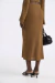 Saia Midi Canelada Evasê - Colcci - comprar online