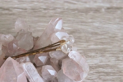 Hairpin Quartzo Claro (Cristal em espera de 8mm) - comprar online