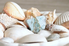 Colar Fluir com a Larimar - loja online