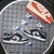 Dunk Low Azul Marinho e Cinza