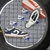 Dunk Low Branco e Azul Marinho - comprar online