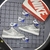 Dunk Low Cinza e Branco (Gelo)