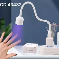 cabina/lampara flor uv precurado enchufe usb