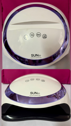 Cabina sun 168w 36 leds botones táctil