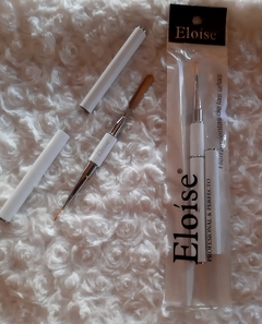 Pincel Liner y espátula Eloise con tapa