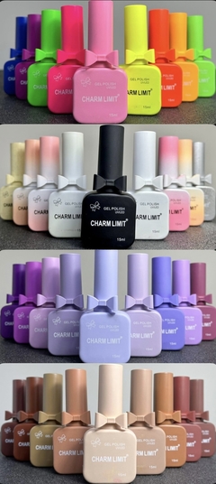 Esmaltes semipermanente 15ml charm limit - comprar online