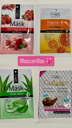 Mascarillas faciales