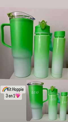 Kit x 3 Hoppie 3 en 1 ( Vaso, botellas) Colores variados - comprar online