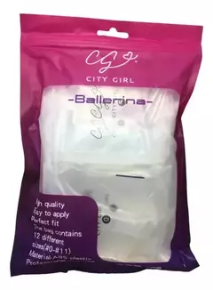 Tips prelimados ballerina 600 pcs city girl - comprar online