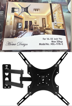 Soporte móvil para TV de 14” a 55” max 50kg