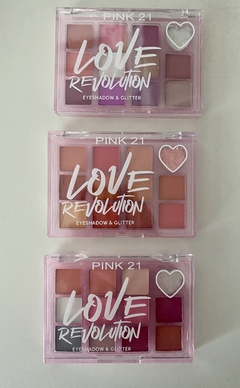 Paleta de sombra love revolution pink 21