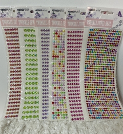 Plancha de Strass para rostro