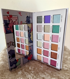 Paleta de sombras stitch con espejo - comprar online