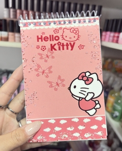Libreta anotador kitty hojas blancas lisas - comprar online