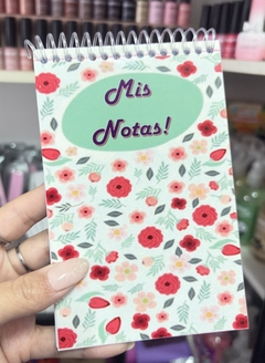 Libreta anotador hojas blancas lisas en internet