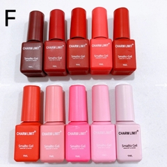 Esmalte Semipermanente 9ml Charm limit Serie F