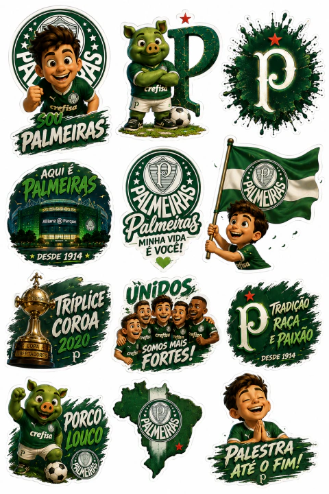 Adesivos decorativos Palmeiras