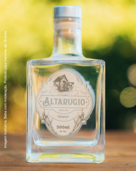 Cachaça Altarugio Prata 500ml - Pura