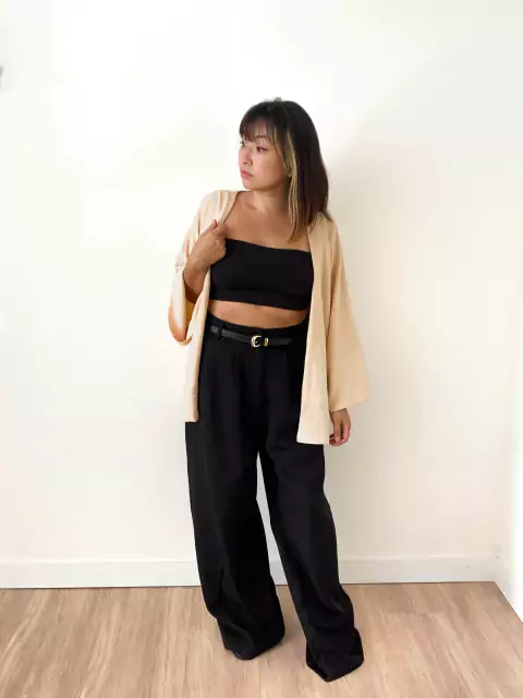 Top Basic Preto