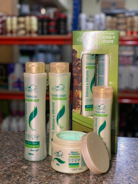 Kit Babosa e Silicone 4 itens Belkit