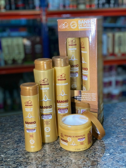 Kit Verniz 4 itens Belkit