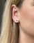 Conjunto Coração com Zircônias - Banhado a ouro 18k na internet