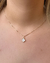Conjunto Trevo com Madrepérola - Banhado a ouro 18k - Blivie Semijoias