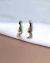 Argola Lua - Banhada a ouro 18k