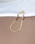 Pulseira Fita Laminada - Banhada a ouro 18k