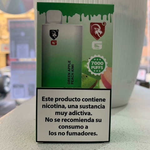 VAPERS DESCARTABLES GPODS 7000 PUFFS