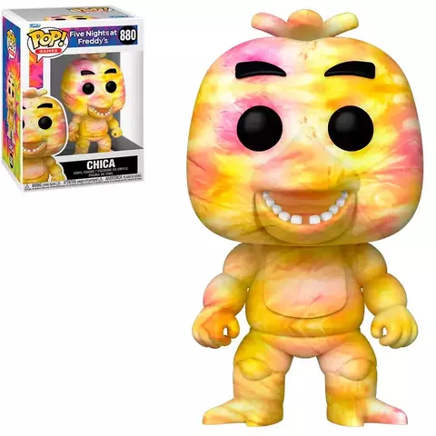 FUNKO POP GAMES FIVE NIGHTS AT FREDDY'S - TIE-DYE CHICA 880 NOVO ORIGINAL
