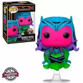 Funko Pop Marvel Blacklight Wandavision Exclusive - Scarlet Witch 986 Novo Original