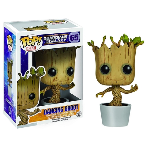 Funko Marvel : Dancing Groot 65 Pop Bobble Guardians of the Galaxy ORIGINAL