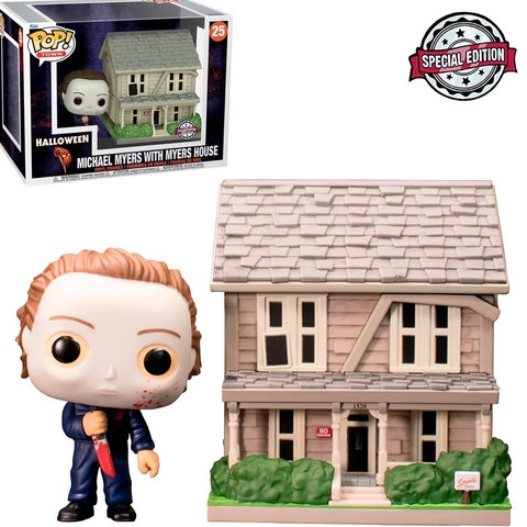 FUNKO POP HALLOWEEN EXCLUSIVE - MICHAEL MYERS W/MYERS HOUSE 25 ORIGINAL