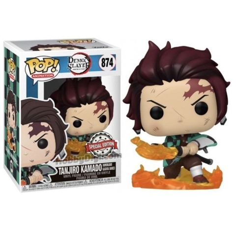 Funko Pop 874 Demon Slayer- Tanjiro Kamado ORIGINAL