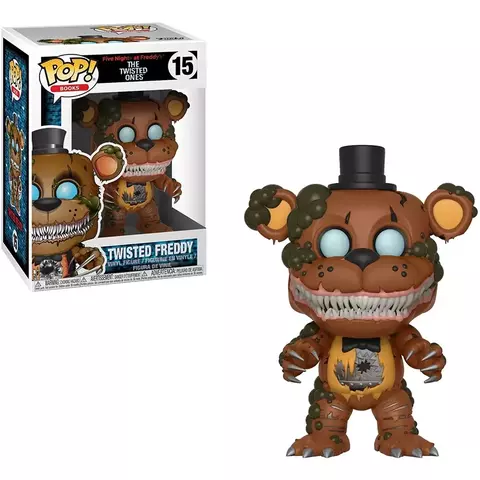 Funko Pop! Five Nights At Freddy's - Twisted Freddy #15 NOVO ORIGINAL