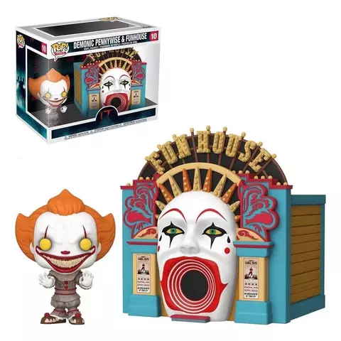 Funko It 2 Demonic Pennywise With Funhouse Pop! Town NOVO ORIGINAL