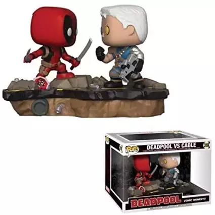 Deadpool vs Cable - 318 Funko Pop Comic Moments Marvel NOVO ORIGINAL - comprar online