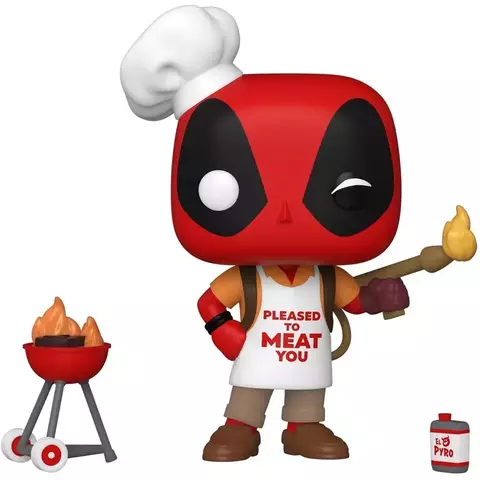 Funko Deadpool 30th Backyard Griller Deadpool Pop! NOVO ORIGINAL - comprar online