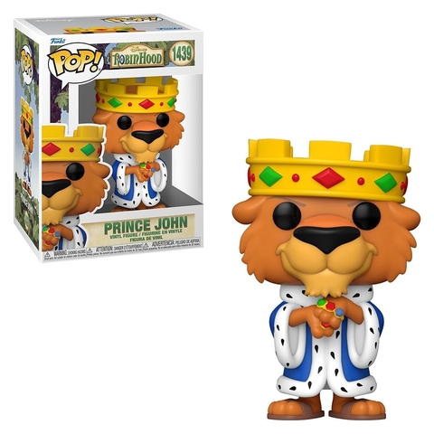 FUNKO POP DISNEY ROBIN HOOD - PRINCE JOHN 1439 ORIGINAL