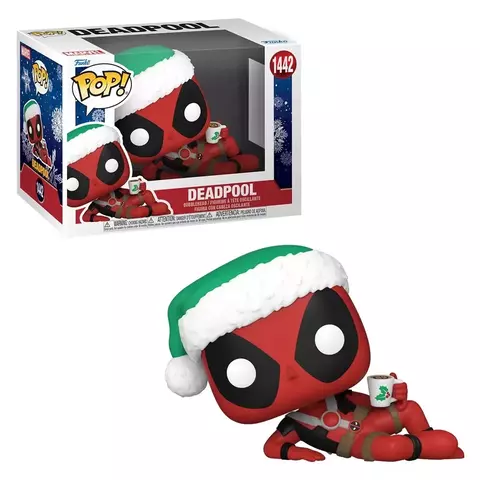 FUNKO POP MARVEL HOLIDAY - DEADPOOL 1442 NOVO ORIGINAL - comprar online