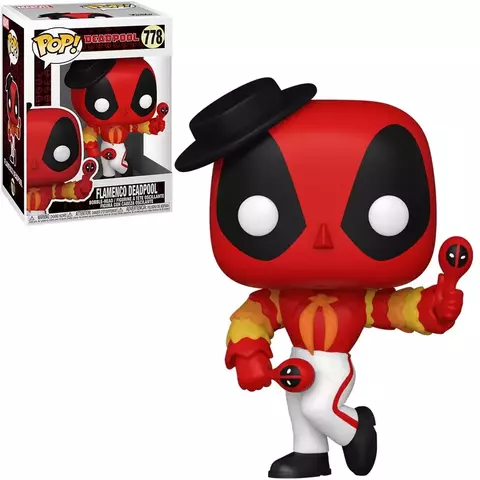 Funko Pop Marvel Deadpool 30th Deadpool Flamenco 778 Novo Original - comprar online