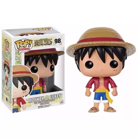Funko Pop One Piece Monkey D.luffy 98 Novo Original