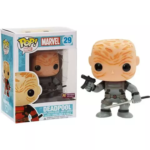Funko Pop Deadpool Unmasked 29 PX Exclusive NOVO ORIGINAL - comprar online