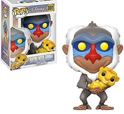 Funko POP Disney Lion King Rafiki with Simba 301 ORIGINAL